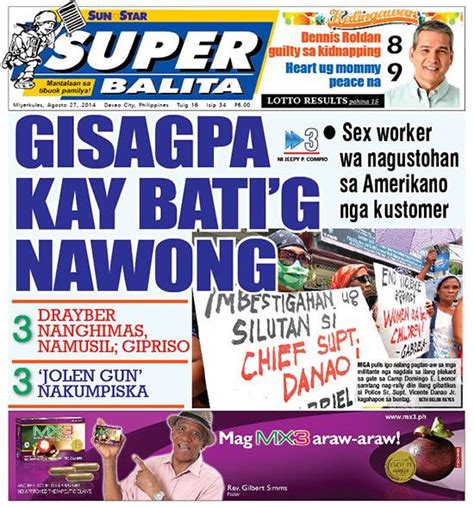 sunstar cebu news today|Superbalita Cebu .